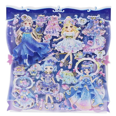 Qoo10] ミッドナイトテレスコープ 着せ替えシール : 文具