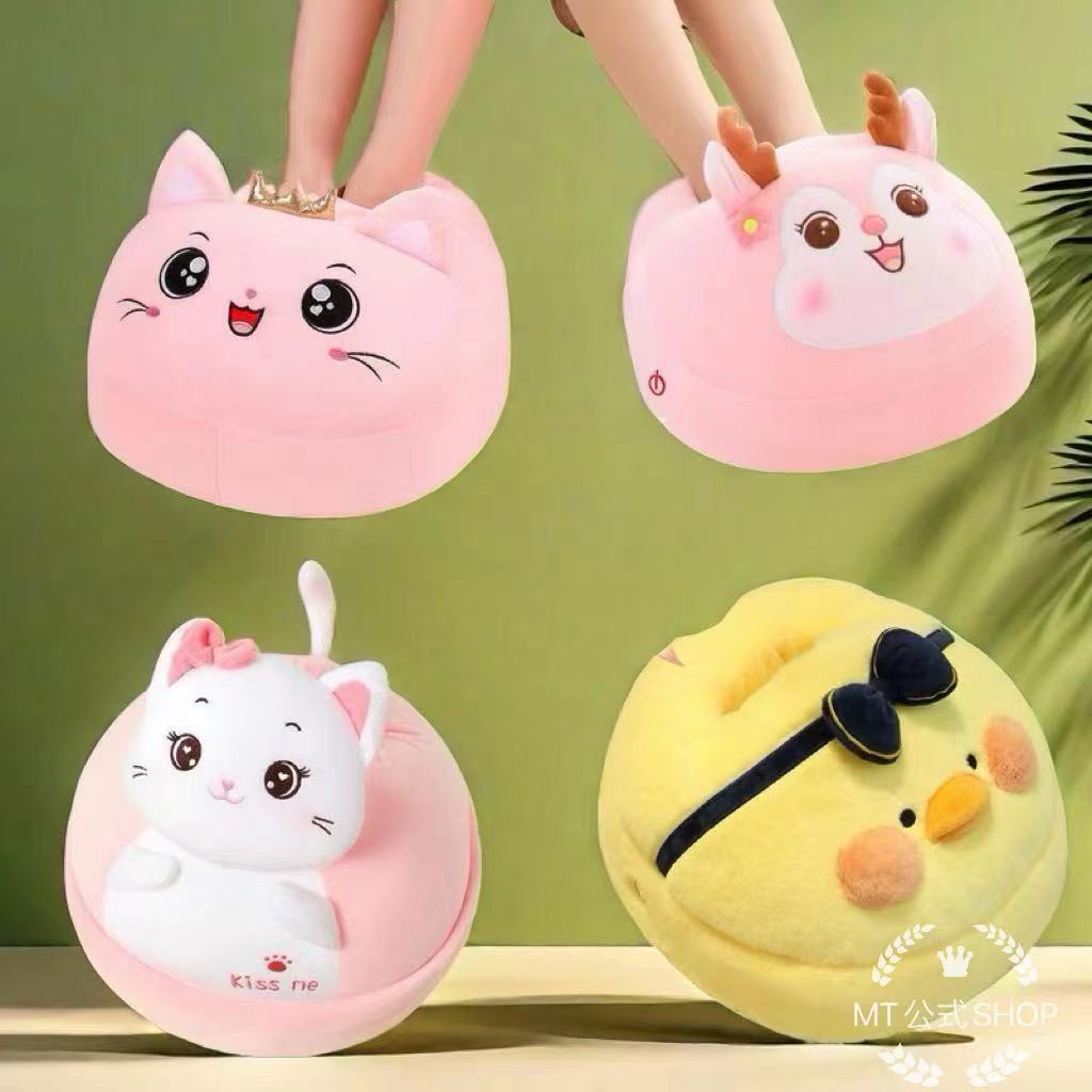 【2025新作】4Dマッサージ 足温器 冬用 フットマッサージャー c 加熱 保温 フットウォーマー 足元暖房器 暖かい 足元マッサージ機 マッサージ器 省エネ