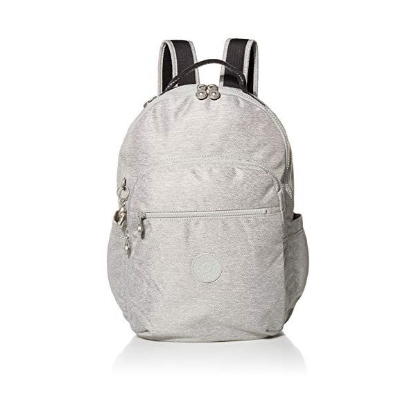 Kipling Women s Seoul Laptop Backpack， chalk grey， One Size 並行輸入品