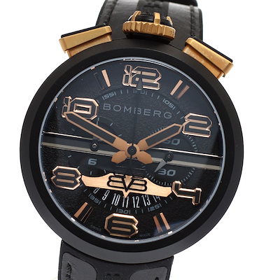 ボンバーグ BOMBERG RS45CHPBA.5.3 1968 クロノグラフ デイト クォーツ メンズ 未使用品 箱・保証書付き_881560【中古】 71,610円