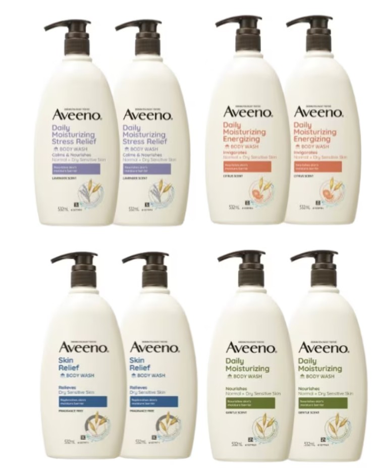 [1+1] アビノ NEW デイリー モイスチャライジング ボディウォッシュ 532ml x 2個 (鎮静/弾力/保湿/栄養供給/活力)