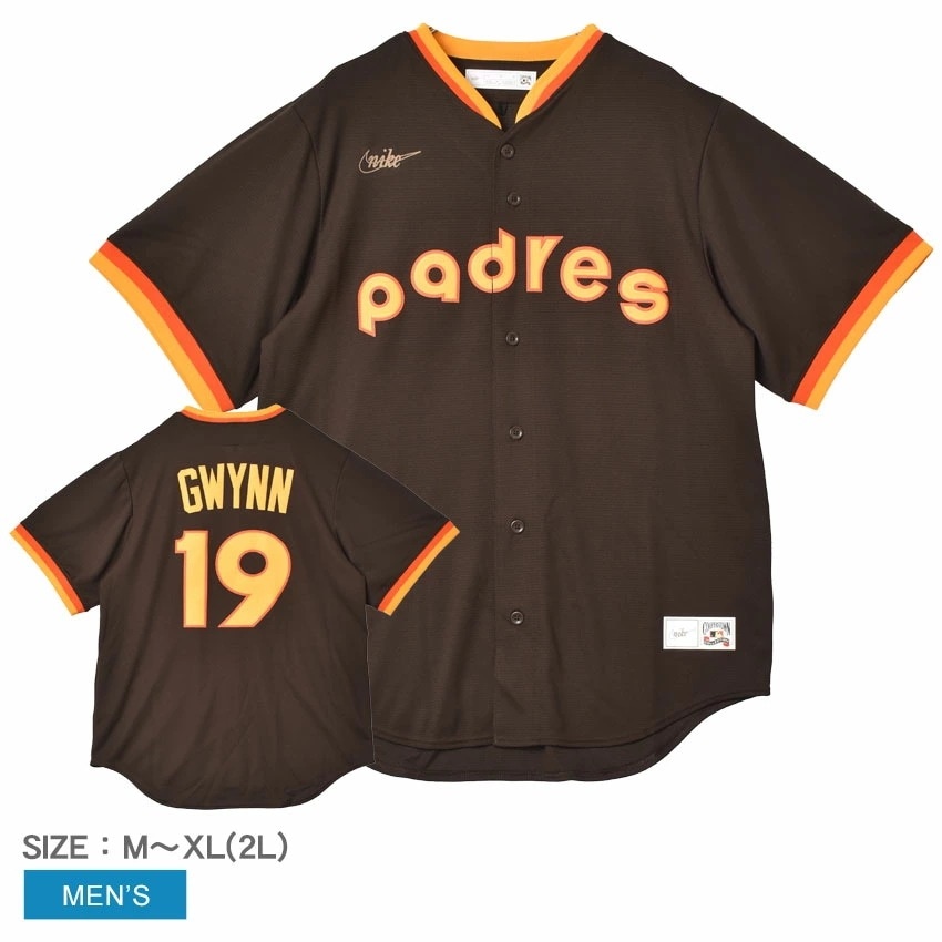 OFFICIAL COOPERSTOWN NN SHORT SLEEVE JERSEY C267-SDPD メンズ トニーグウィン サンディエゴパドレス MLB メジャーリーグ トップス