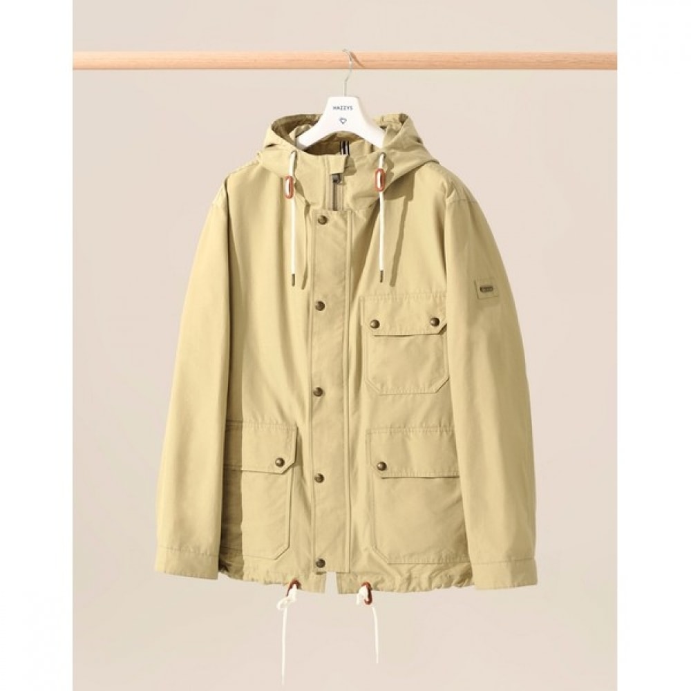 (ヘッジズ) 24SS ベージュマウンテンパーカー HZJU4A105I2