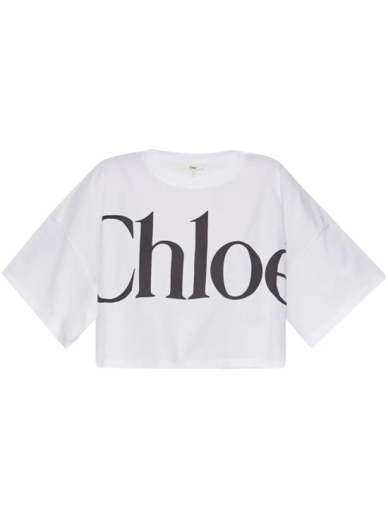 CHLOE Women Tops CH24AJH09183 098 101 WHITE