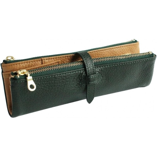 本革製 ルポ2/セカンド ペンケース 【グリーン】イタリアンレザー 筆箱 RPS2-81GN