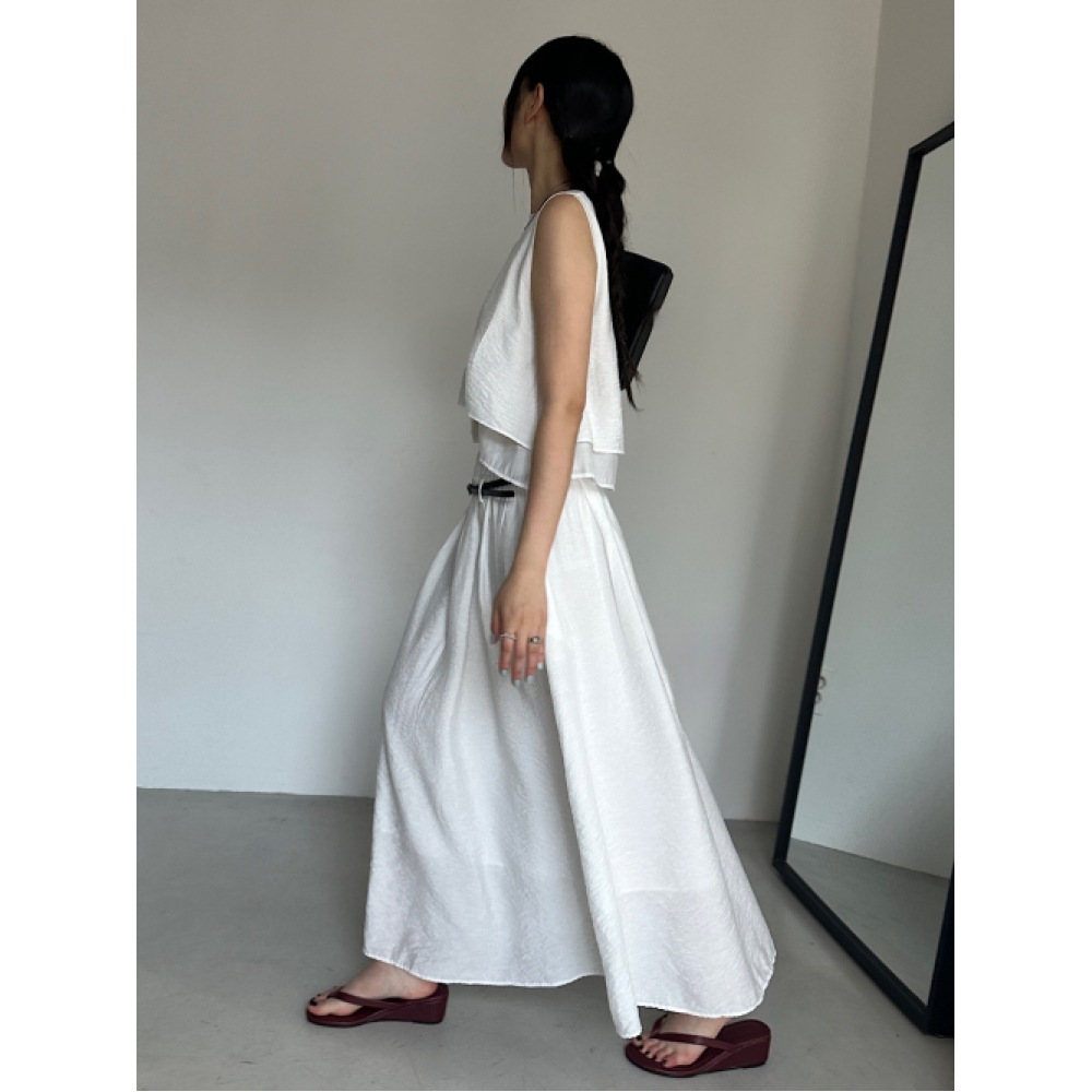 APOEM シアーレイヤーセットスカート (2C)