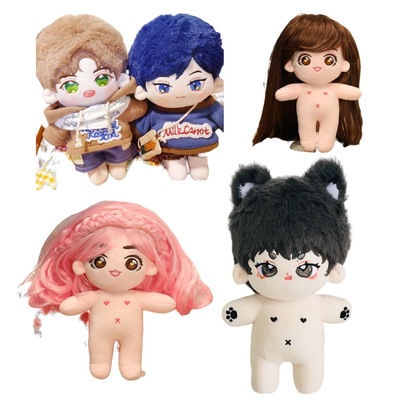 かわいい男の子と女の子 ぬいぐるみ cm 本体 無属性 キャラクターぬいぐるみ コットンドール 着せ替え人形 日常服人形 韓国ファッション アイドル ぬいぐるみ キャラ