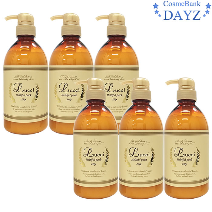 フォード ルッチ メルティフルパック 590g 6点セットヘアトリートメント【ミアンビューティー／三口産業】