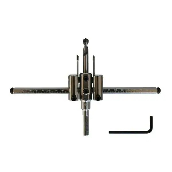 スターエム 超硬自在錐 ロングバー付 30mmX200mm 先端工具 木工アクセサリ フリーカッター スターエム