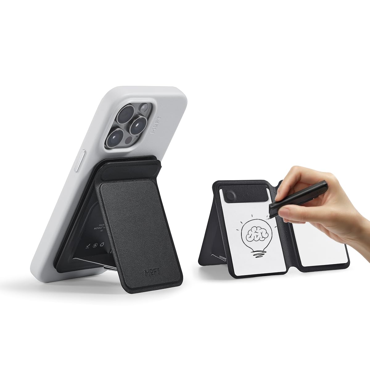 MOFT マグネットスマホスタンド MagSafe対応 iPhone 16Pro ProMax/15/14/13/12シリーズ用 Snap On 手帳型 耐衝撃 全面保護メモ 記録 便利 カード収納 7,828円