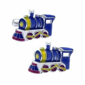 SWANK（スワンク） 汽車のカフス（パープル） C0085