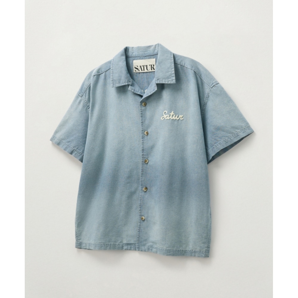SATUR ボヤジ デニムシャツ ライトブルー 19,178円