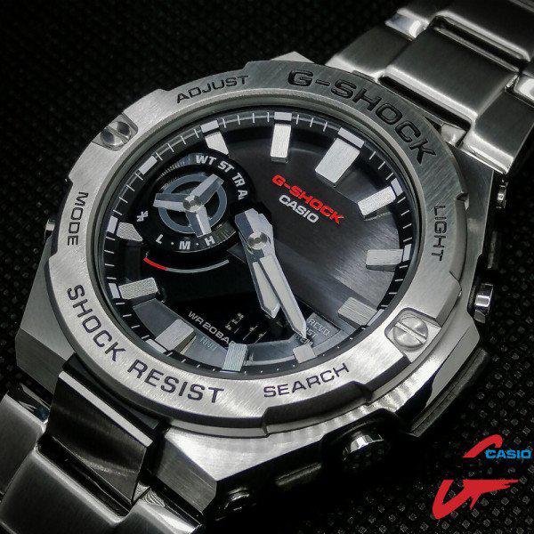 G-SHOCK GST-B500D-1A G-STEEL フルメタル タフソーラー Bluetooth スポーツウォッチ アウトドアウォッチ レジャーウォッチ