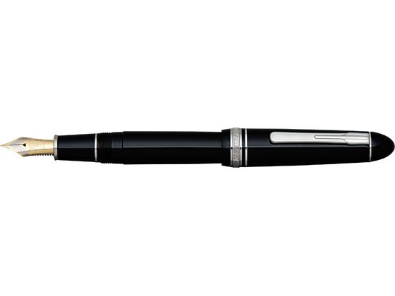 万年筆 プレジデント ブラック 細字 プラチナ PTB-25000PR 1-2