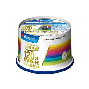 （まとめ）バーベイタム 録画用DVD-R標準120分 1-16倍速 スピンドルケース VHR12JP50V4 1パック(50枚)(×5セット)