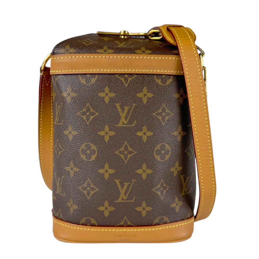 ルイ ヴィトン LOUIS VUITTON 斜め掛けショルダーバッグ モノグラム ミルクボックス モノグラムキャンバス ブラウン ゴールド レディース M44877 z3336