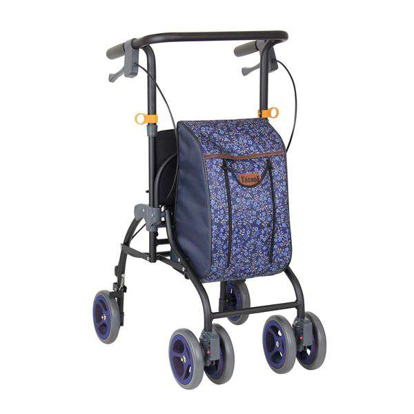 シルバー カー 手押し車 ミドルタイプ U字型ハンドル 幸和製 作所 『フィーナ』 ネイビー