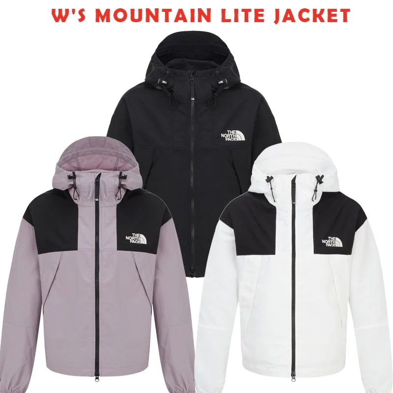 韓国正規品保証 関税負担なしNJ3BR33A WS MOUNTAIN LITE JACKETデイリー 基本 着装 男子 女子 人気 韓国 ファッション 男女共用 アウトドア