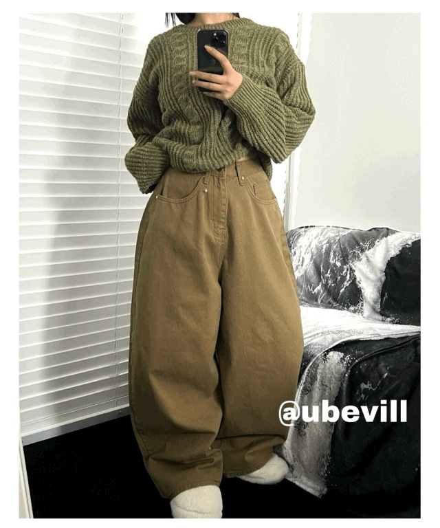 [韓国制作/S~L/3color]ロング ワイド メガ デニム パンツ[ジーンズ/デニム/デニムパンツ/ユニセックス/長ズボン/ワイド/四季]