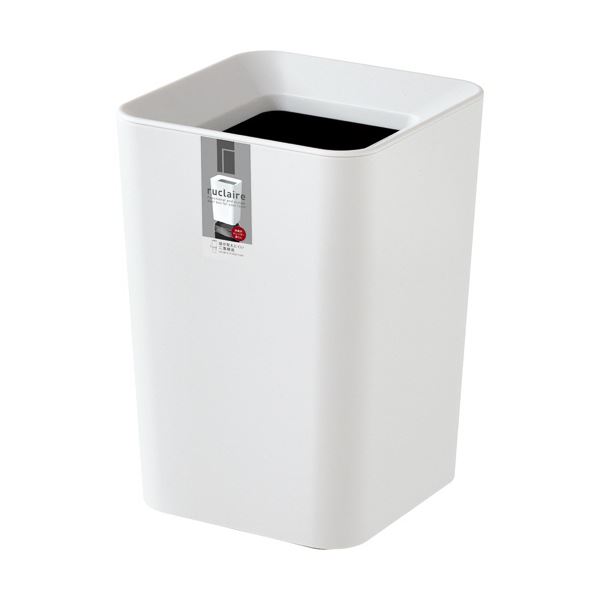 （まとめ）アスベル ルクレール CVミニ 角型 2L ホワイト 6210WH 1個 (×10セット)