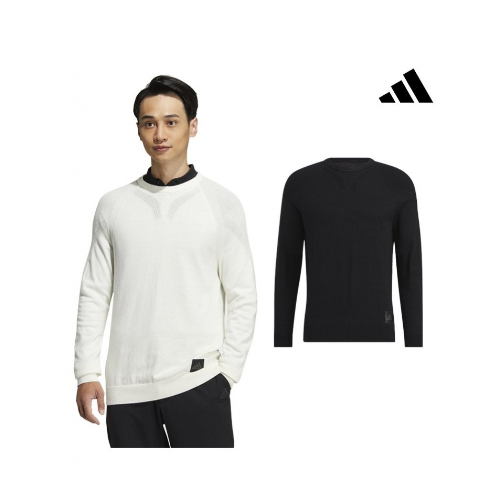 アディダスゴルフアディダスステートメントカシミアブレンドプルオーバーセーター HG4133 HG4136