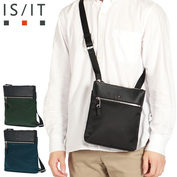 ショルダーバッグ メンズ 斜めがけバッグ ブランド バッグ 小さめ 小さい コンパクト 薄型 薄い 斜めがけ 革 レザー 本革 ナイロン A5 日本製 アンプル ミニショルダーバッグ 959101