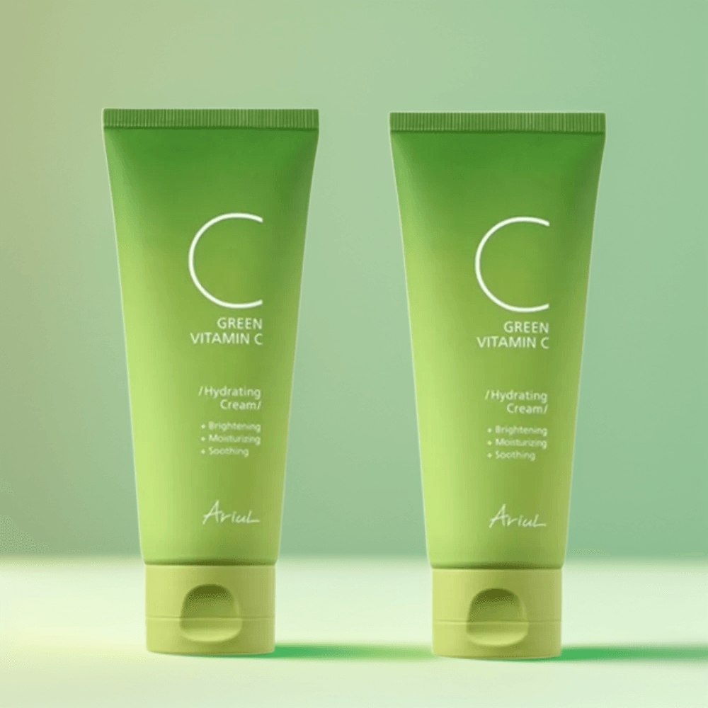 グリーン ビタミンC ハイドレーティング クリーム 100g + 100g 低刺激水分クリーム