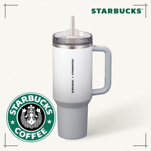 STARBUCKS公式 SS スタンレー グレー クエンチャー タンブラー 1183ml 韓国人気 限定 おしゃれ
