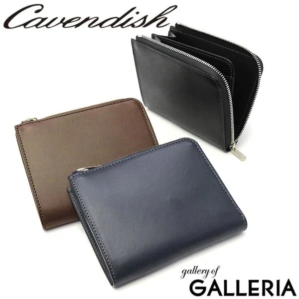 キャベンディッシュ 財布 CAVENDISH L字ファスナー COVENT SHORT ZIP WALLET ミニ財布 PARMA CALF SERIES メンズ レディース 日本製 本革 DP-2F