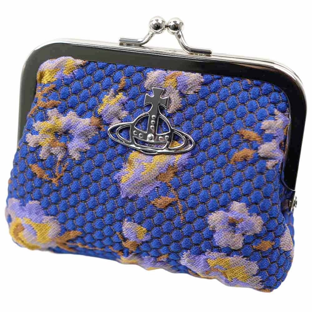 ヴィヴィアンウエストウッド コインケース 小銭入れ がま口財布 ブルー Vivienne Westwood 52010005-W00G9-K401