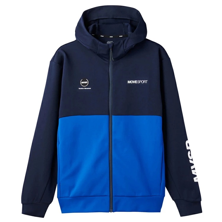 S.F.TECH スリーブロゴ フルジップフーディー （メンズ） L ブルー #DMMVJF20-BL 5,492円