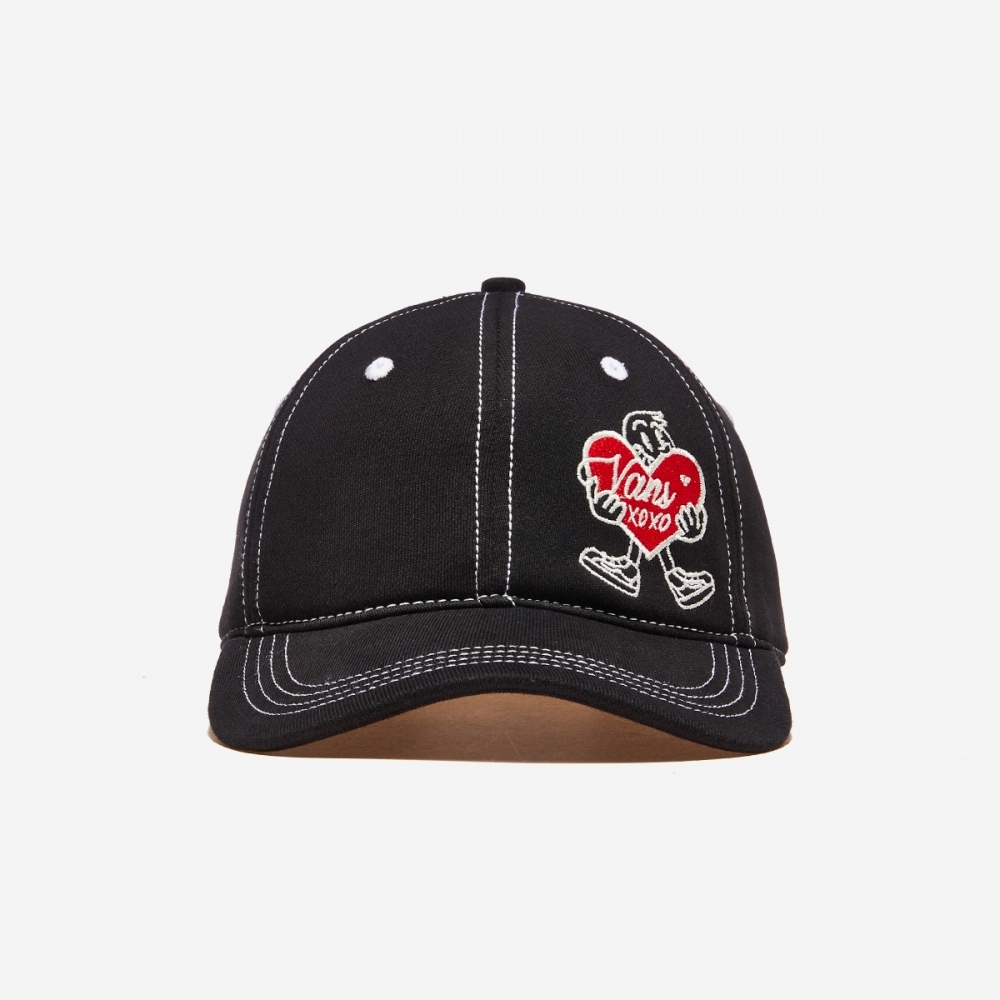 バンズ XOXO グラフィックキャップ VN000NH2BLK-ブラック