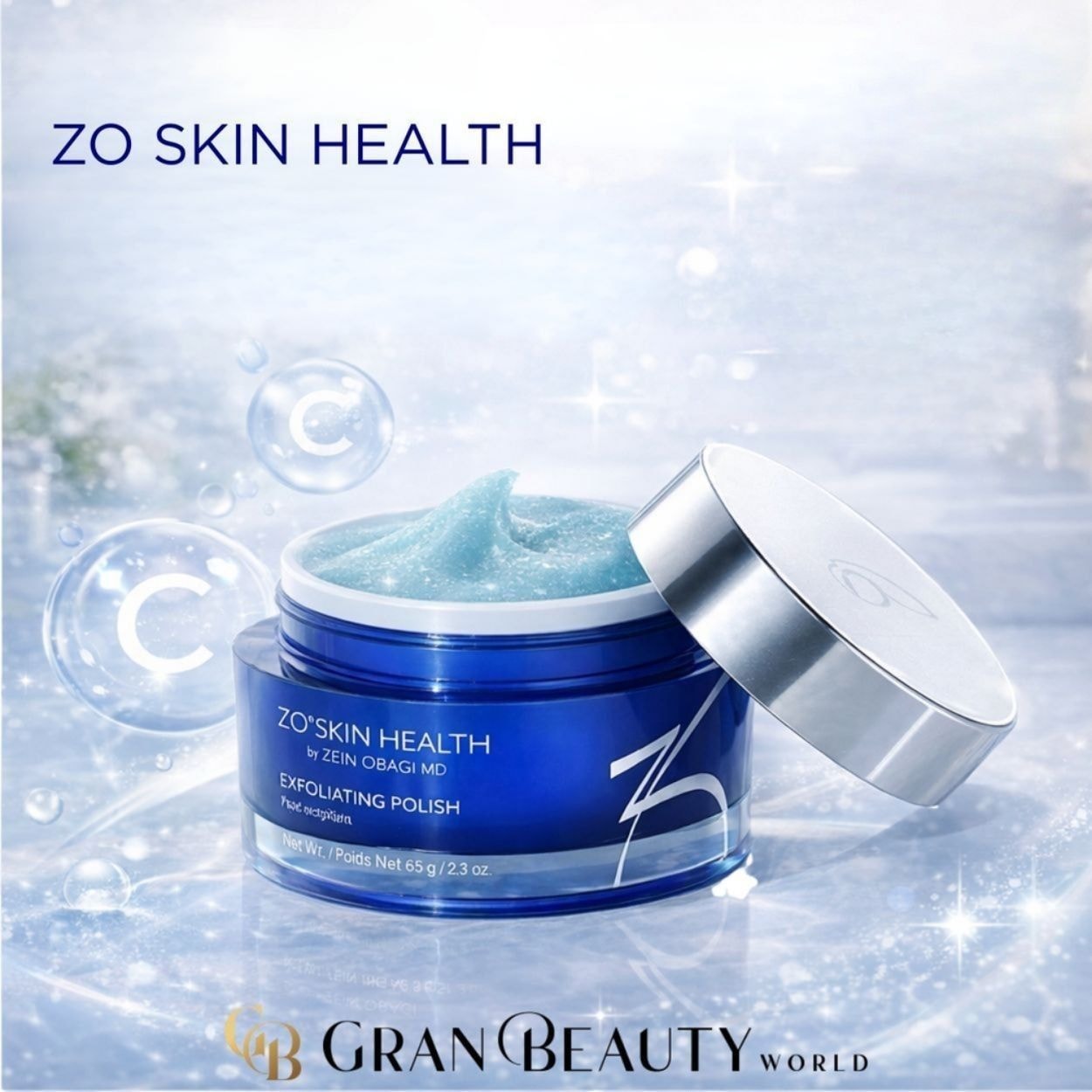 スプーンなしエクスフォリエーティングポリッシュ 65g スクラブ洗顔料