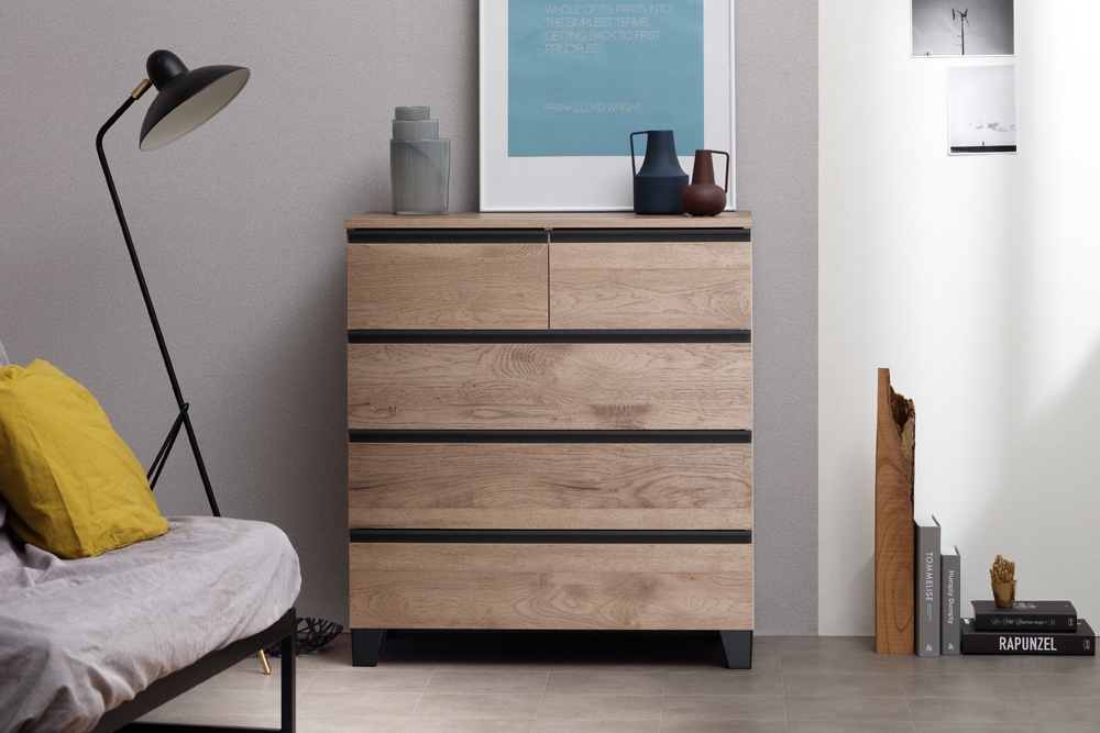 アイリスオーヤマ WCHL-790アツシユブラウン ウッドチェスト　脚付き(アッシュブラウン) WCHL790アツシユブラウン