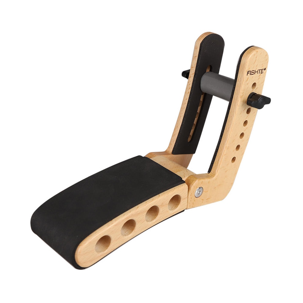 Fishteシリーズ 木製エレキギター演奏用サポート EG-01 ブナ材 標準モデル エレキギター練習ツール