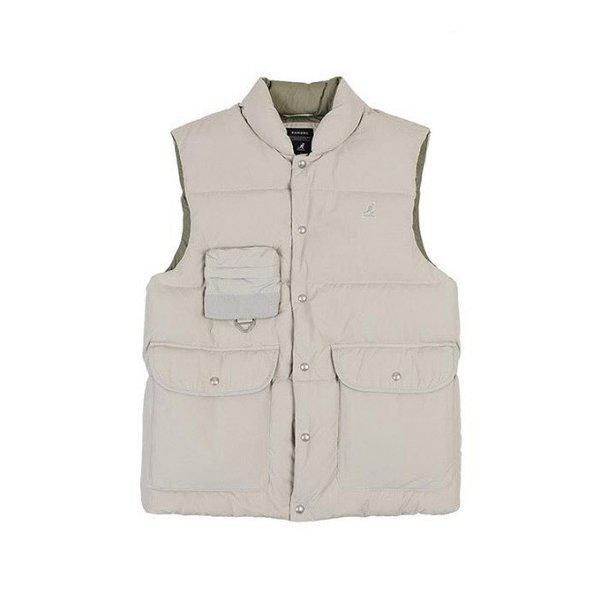 ベスト CQK KQFC-BS61390GY レトロコア 60/40 ダウンベスト 6139 グレー