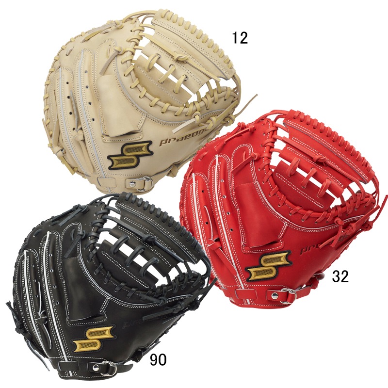 エスエスケイ SSK 少年軟式プロエッジシリーズ B 捕手用 野球 ジュニア JR グローブミット キャッチャー 25SS(PJBM1)