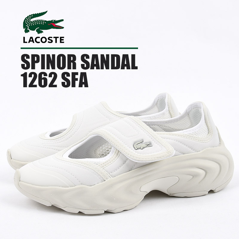 SPINOR SANDAL 1262 SFA 51SFA0198 03A 白 レディース スニーカー カジュアル シューズ 靴 ファッション おしゃれ　スポーツ　運動