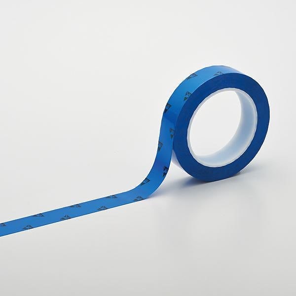 クリーンルーム用ラインテープ（帯電防止タイプ） HCPAS-25BL カラー：青 25mm幅