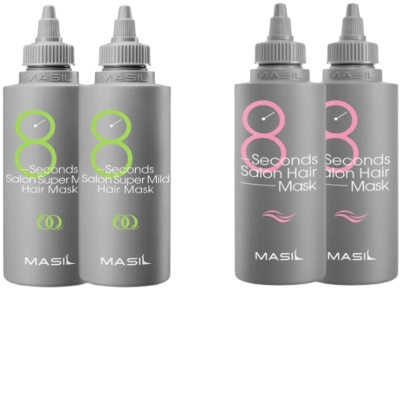 8秒 サロンヘアマスク 350ml 2個 / 8秒 サロンスーパーマイルドヘアマスク 350ml 2個 / 2種 1択