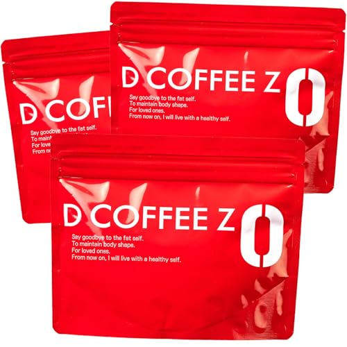【3か月分】DIET COFFEE ZERO コーヒーダイエット インスタント 「 出す・燃やす・カットする」3方向からのダイエット成分配合 ダイエット チャコールコーヒー 日本製 100g ×3個