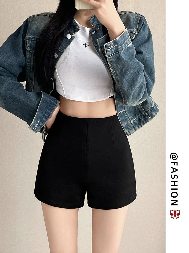 [新作限定]パンツ ショートパンツ ショートパンツ レディース 夏 2025 新作 ハイウエストスーツ ホットパンツ