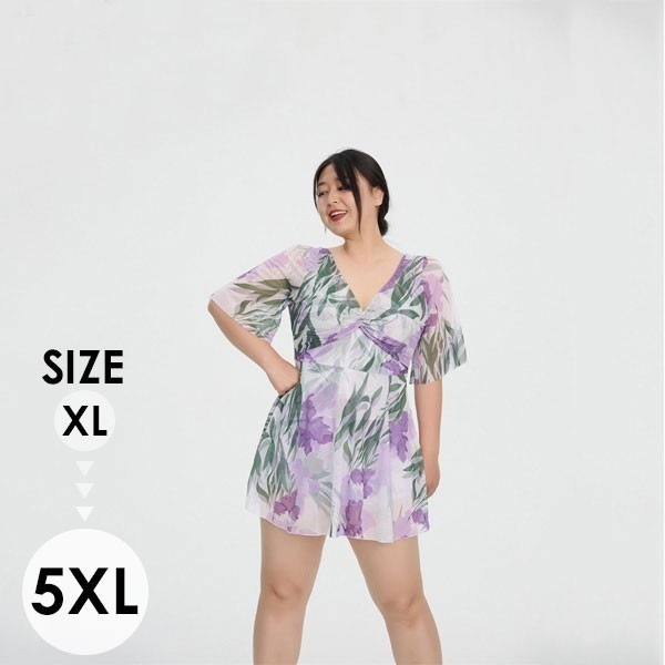 【新品】ワンピース水着 レディース 体型カバー パンツ一体型 大きいサイズ かわいい リゾート水着 サマーレジャー プール ビーチ 海水浴 レディース ワンピース スカート スタイル 魅惑的 オープン