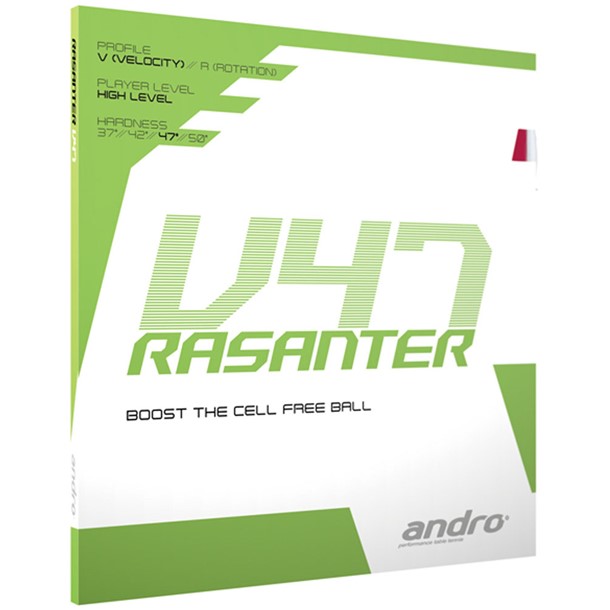 アンドロ andro ラザンター V47 卓球ラバー (112291-rd)