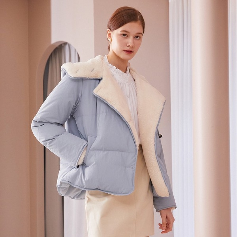 （フォレスト）ブークレフーディーダックダウンジャンパー（SZBDOF1）