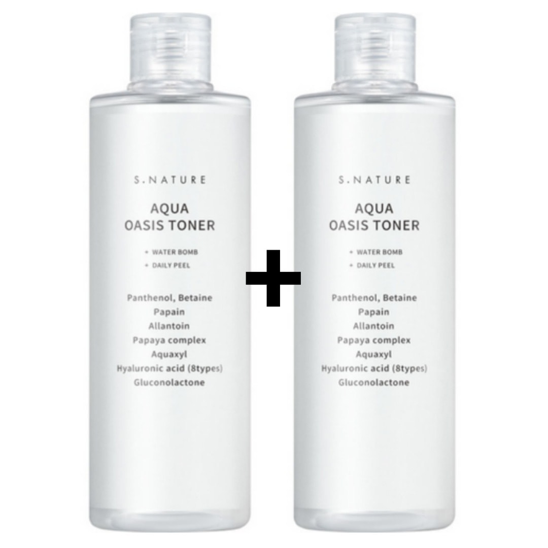 アクアオアシストナー 300ml + 300ml(水分チャージ)