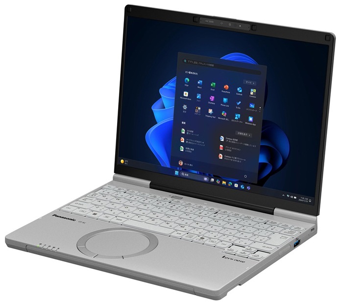 パナソニックPanasonic ノートパソコン SC(12.4型/Windows11 Pro/Office2024/Core Ultra 5 225U/メモリ 16GB/SSD 512GB)カームグ