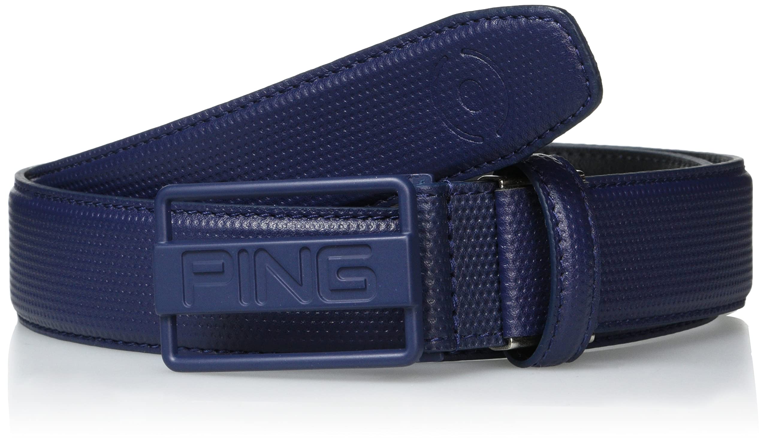 [Ping] ユニセックス ベルト (PINGエンボス加工・合成皮革) / ゴルフ / 621-3182105