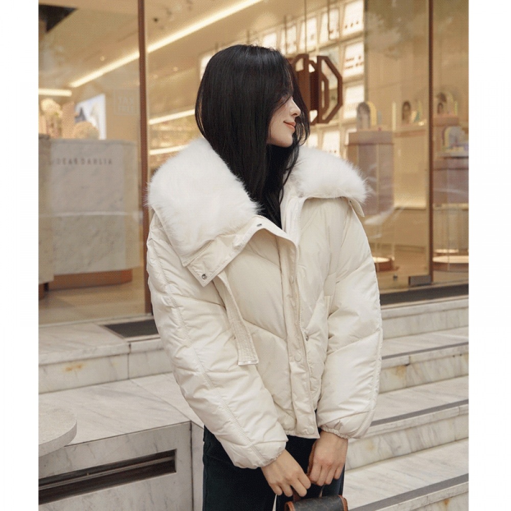 Click & Funny [Wellon] パレットミンクパッド入りジャンパー