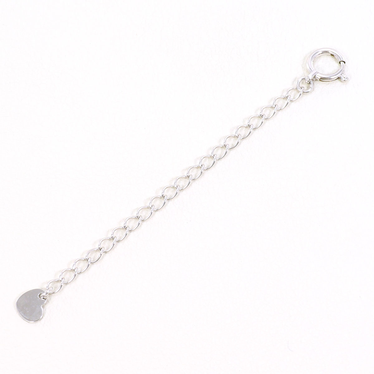 K18 18金 WG ホワイトゴールド アジャスター 総重量約0.6g 約5.5cm レディース 中古